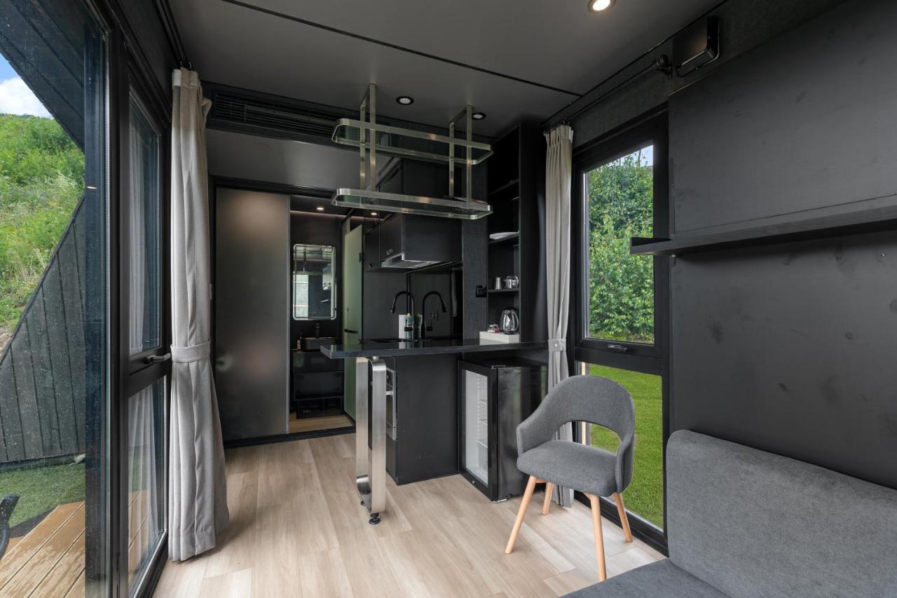 Sogndal Fjordpanorama - Studio Cabins With View Экстерьер фото