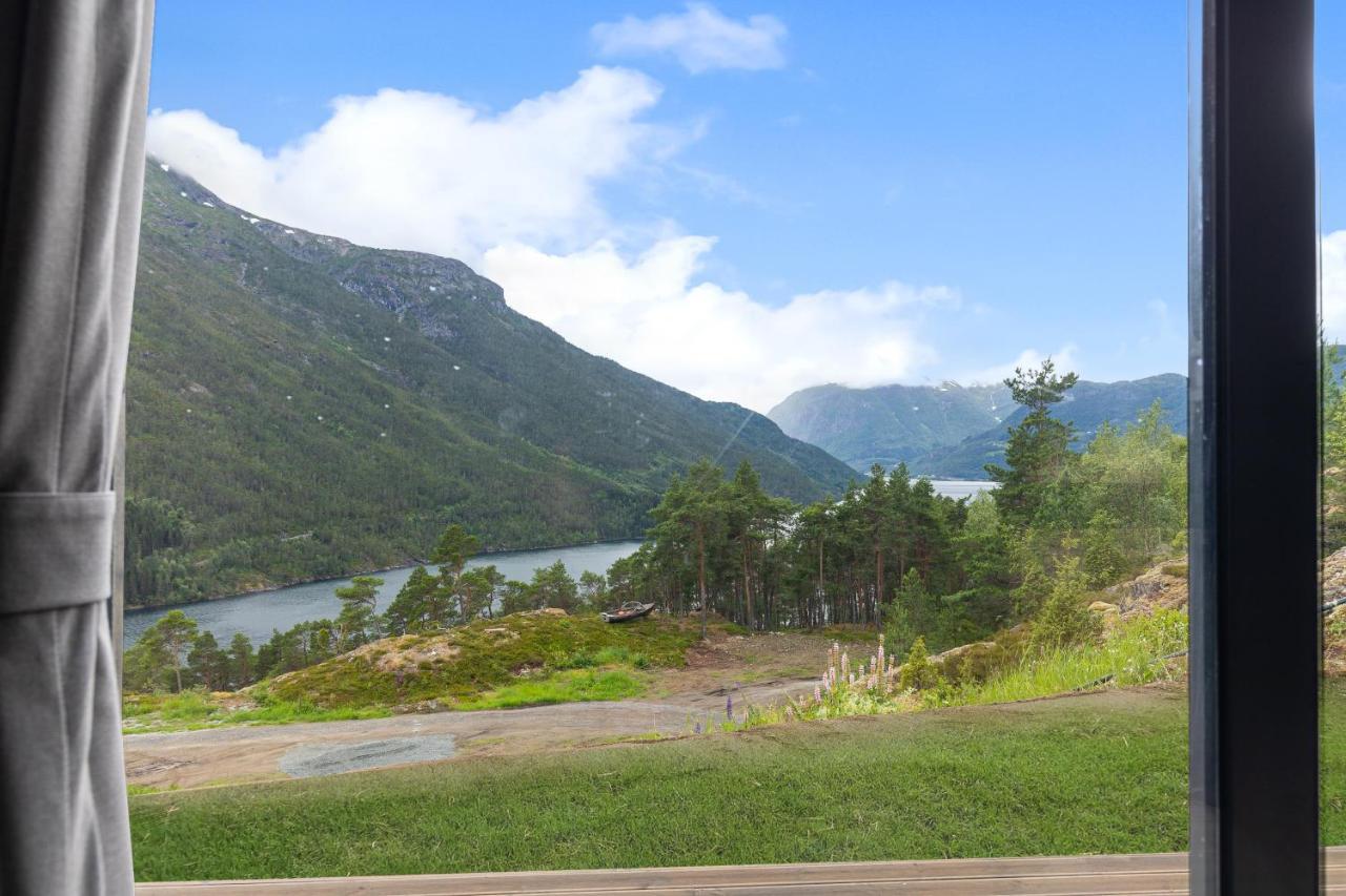 Sogndal Fjordpanorama - Studio Cabins With View Экстерьер фото