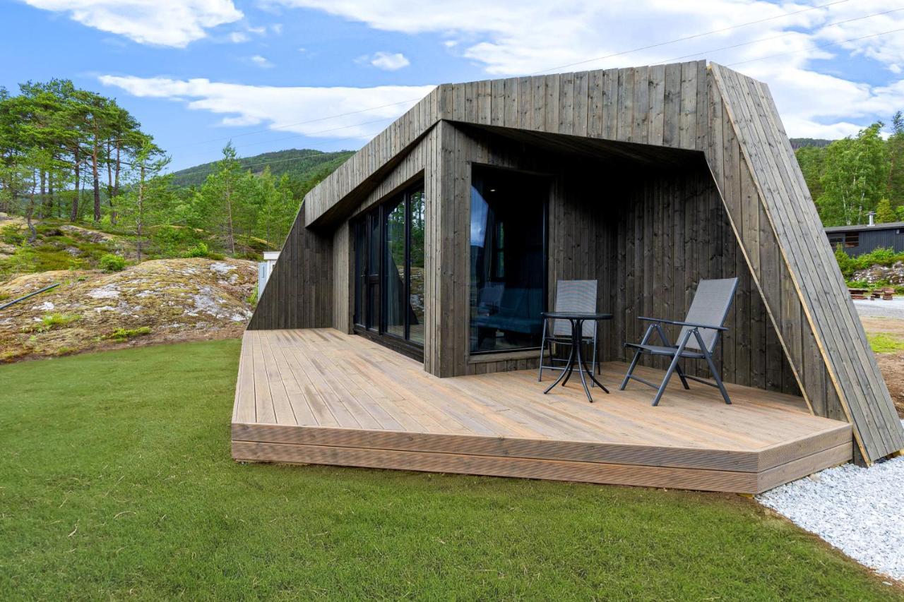 Sogndal Fjordpanorama - Studio Cabins With View Экстерьер фото