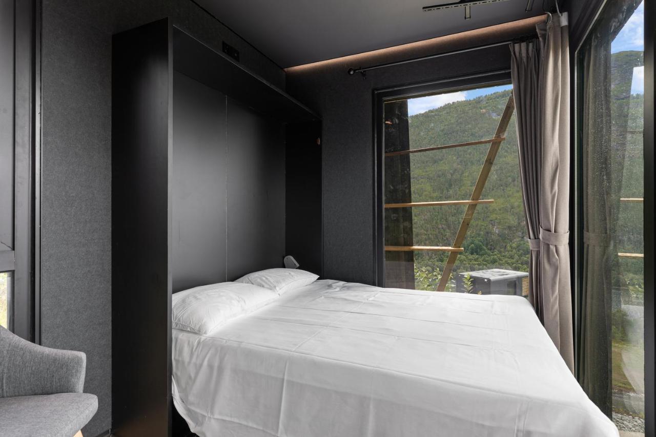 Sogndal Fjordpanorama - Studio Cabins With View Экстерьер фото