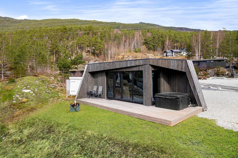 Sogndal Fjordpanorama - Studio Cabins With View Экстерьер фото